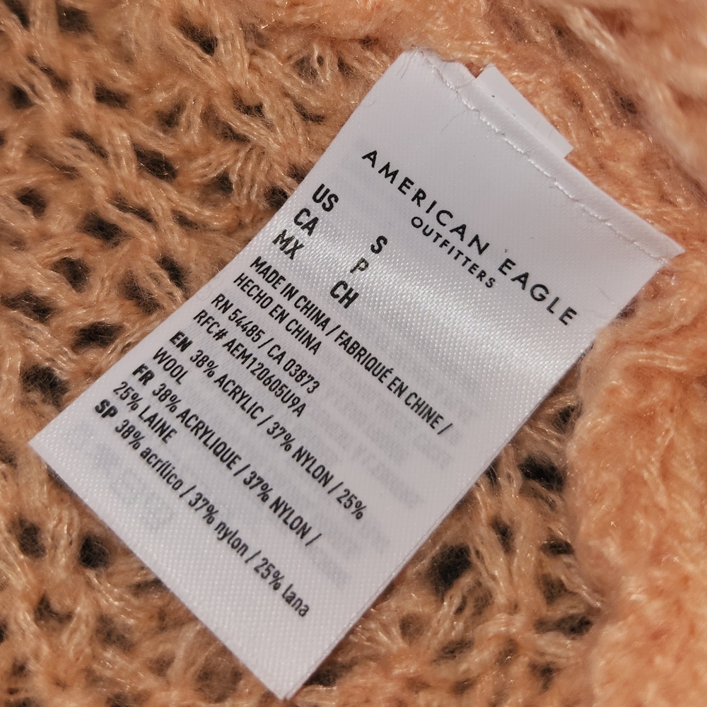 Nwt american eagle cropped knit sweater size small - Picture 6 of 6